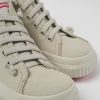 Camper Zapatillas | Sneakers Grises De Algodon Reciclado Para Mujer