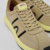 Camper Zapatillas | Sneaker De Tejido Beige Para Hombre