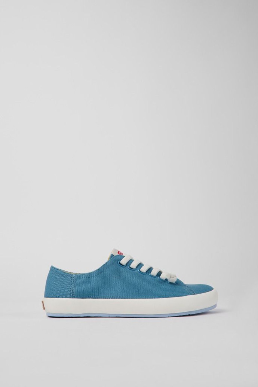 Camper Zapatillas | Sneakers Azules De Tejido Para Mujer