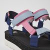 Camper Sandalias | Sandalias De Piel Multicolores Para Mujer