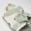 Camper Sandalias | Sandalias Blancas, Verdes Y Grises Para Mujer