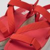 Camper Sandalias | Sandalias De Pet Reciclado Rojas Para Mujer