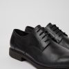 Camper Zapatos De Vestir | Zapato Blucher Clasico Negro