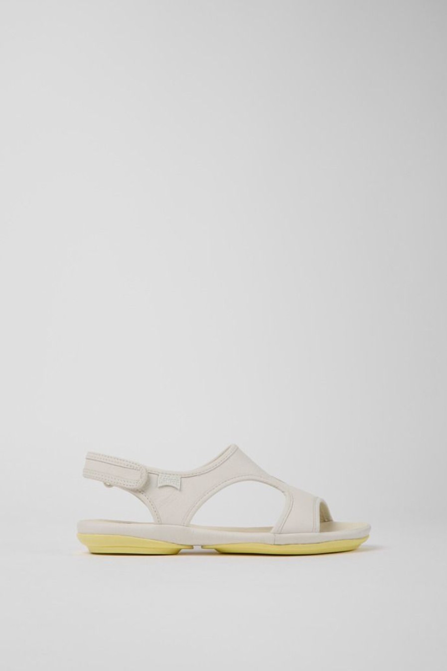 Camper Sandalias | Sandalias De Piel Blancas Para Mujer