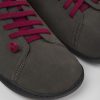 Camper Zapatos Casual | Zapatos Grises De Nobuk Para Hombre