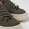 Camper Zapatillas | Sneakers Verdes De Algodon Reciclado Para Mujer