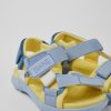 Camper Sandalias | Sandalias Multicolores De Tejido Para Ninos