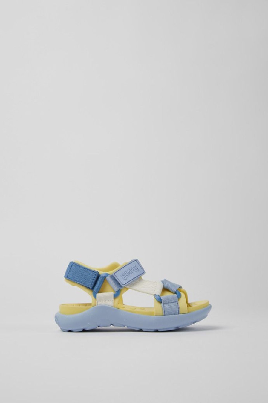 Camper Sandalias | Sandalias Multicolores De Tejido Para Ninos