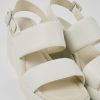 Camper Sandalias | Sandalias De Piel Blancas Para Mujer